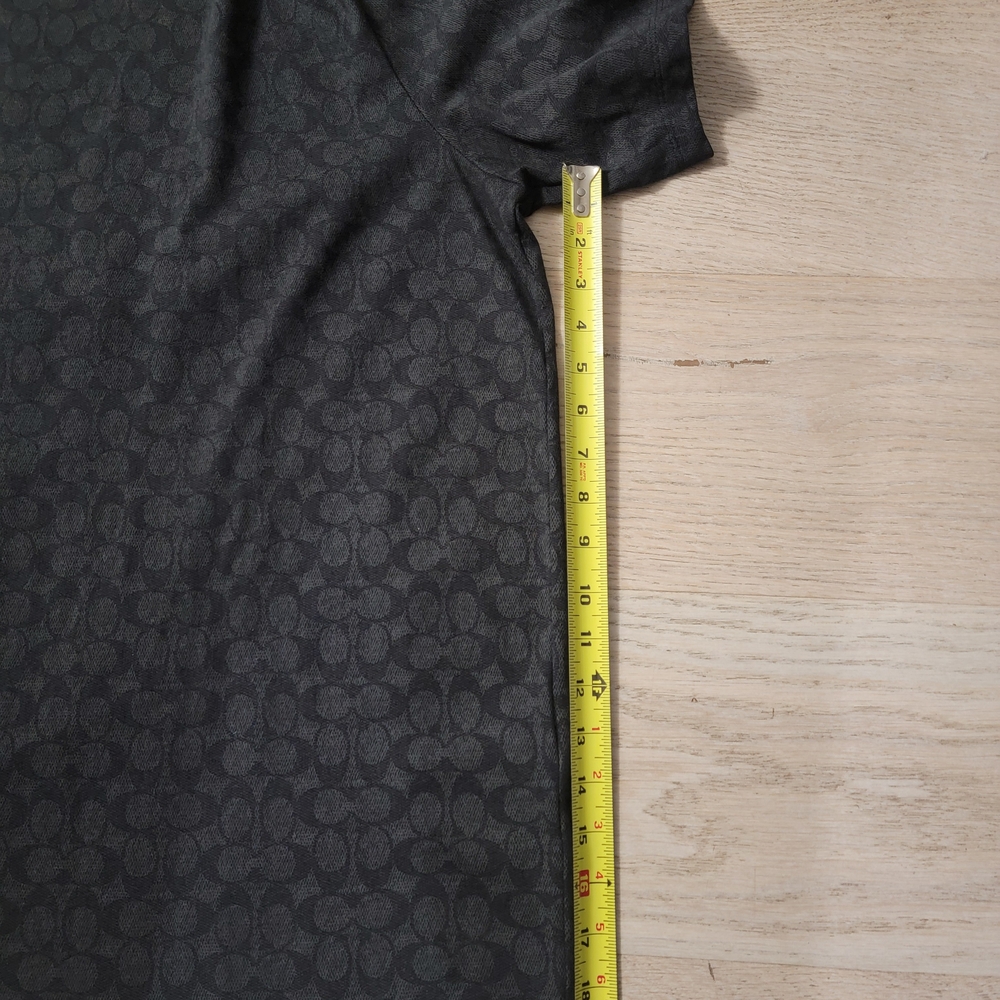 Coach Charcoal Patterned Tee - Picture 6 of 7